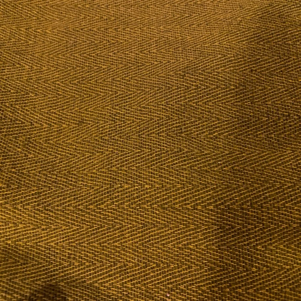 6 Crate & Barrel vintage tweed / velvet green placemats